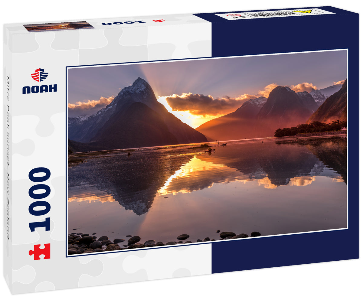 Mitre Peak sunset- New Zealand