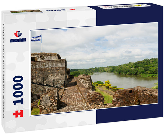 Fortified castle in El Castillo in Nicaragua