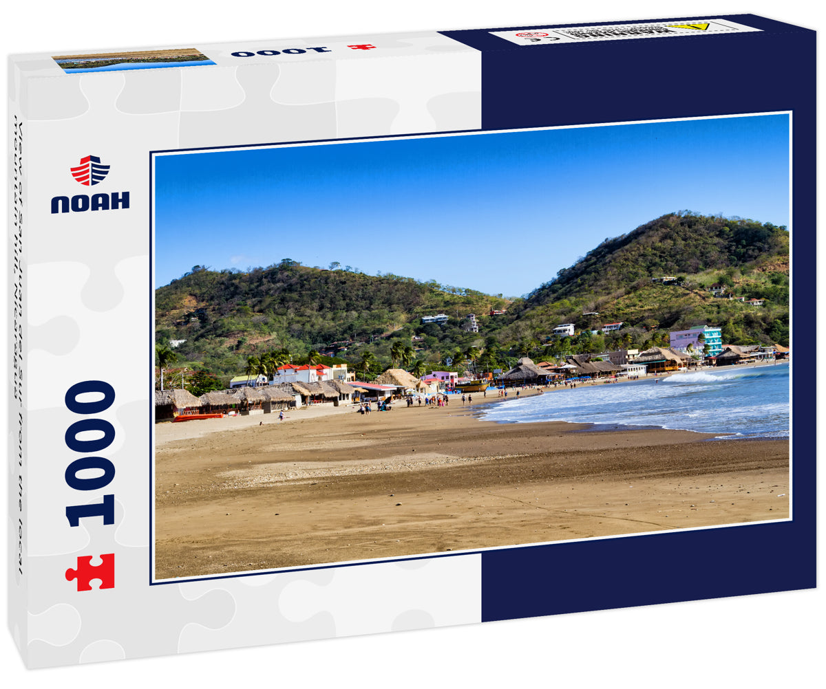 View of San Juan del Sur from the local mountain hill, Nicaragua