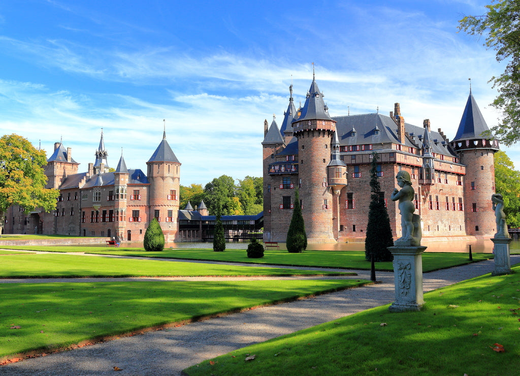 De Haar Castle in Utrecht, the Netherlands