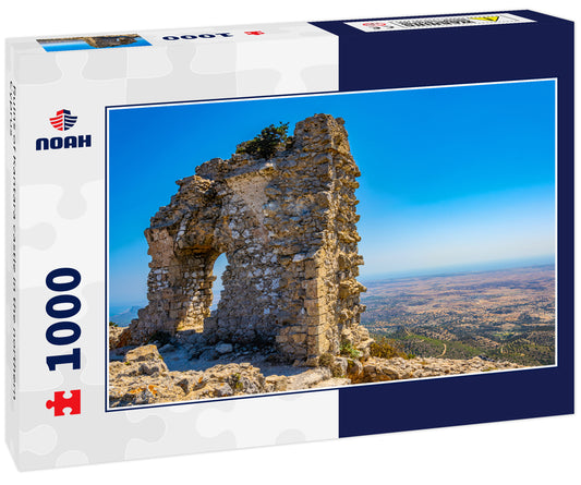 Ruins of Kantara castle in the northern Cyprus