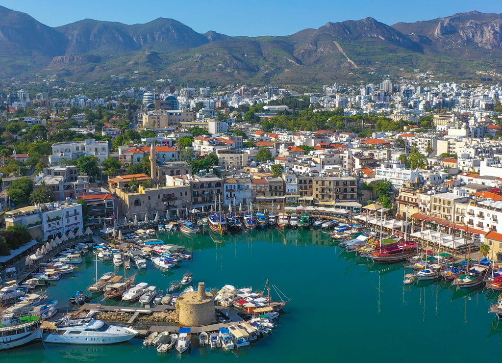 Kyrenia (Girne) is a city on the north coast of Cyprus, known for its cobblestoned old town and horseshoe-shaped harbor