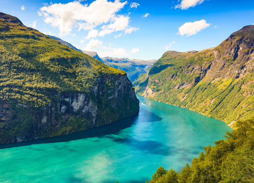 Geiranger fjord in Norway