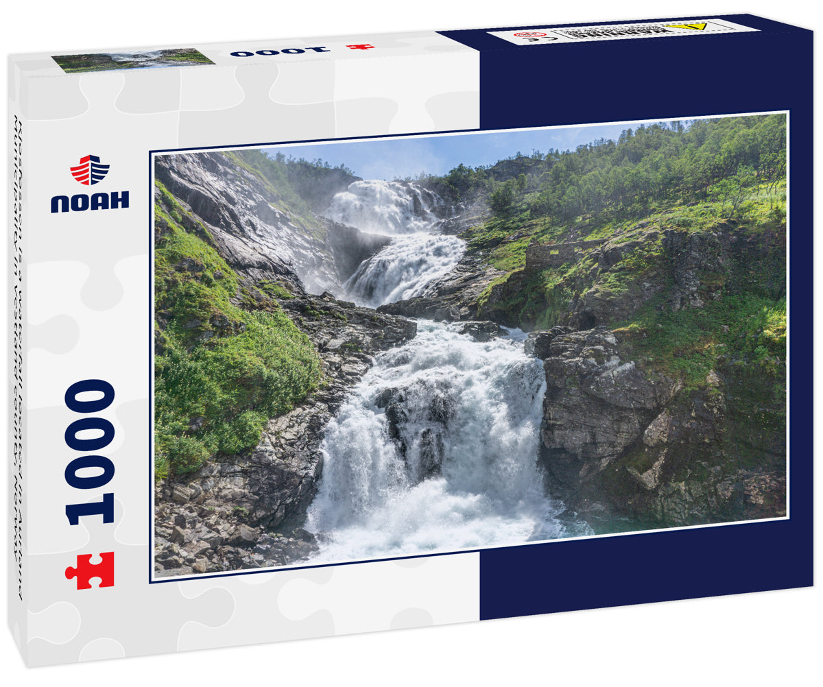 Kjosfossen is a waterfall located in Aurland Municipality in Vestland county, Norway