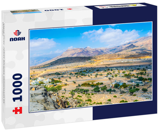 View over Jebel Shams mountain in Oman