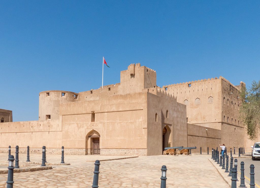 Jibreen Castle in Jibreen, Sultanate of Oman