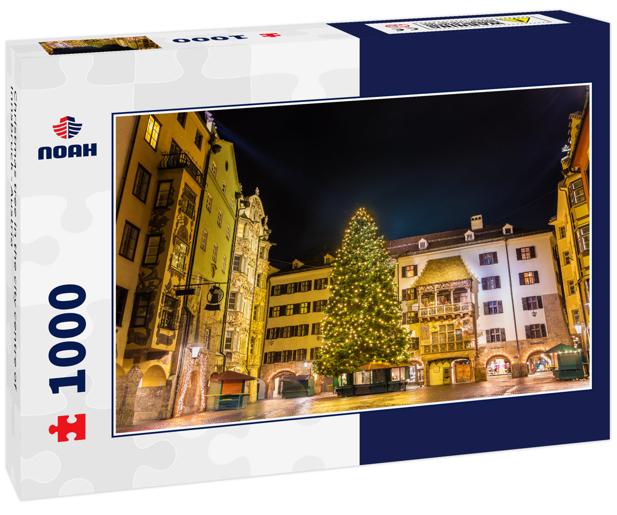 Christmas tree in the city centre of Innsbruck - Austria