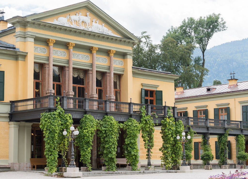 Bad Ischl, Austria - Kaiservilla - former summer capital of the great Austro-Hungarian Monarchy