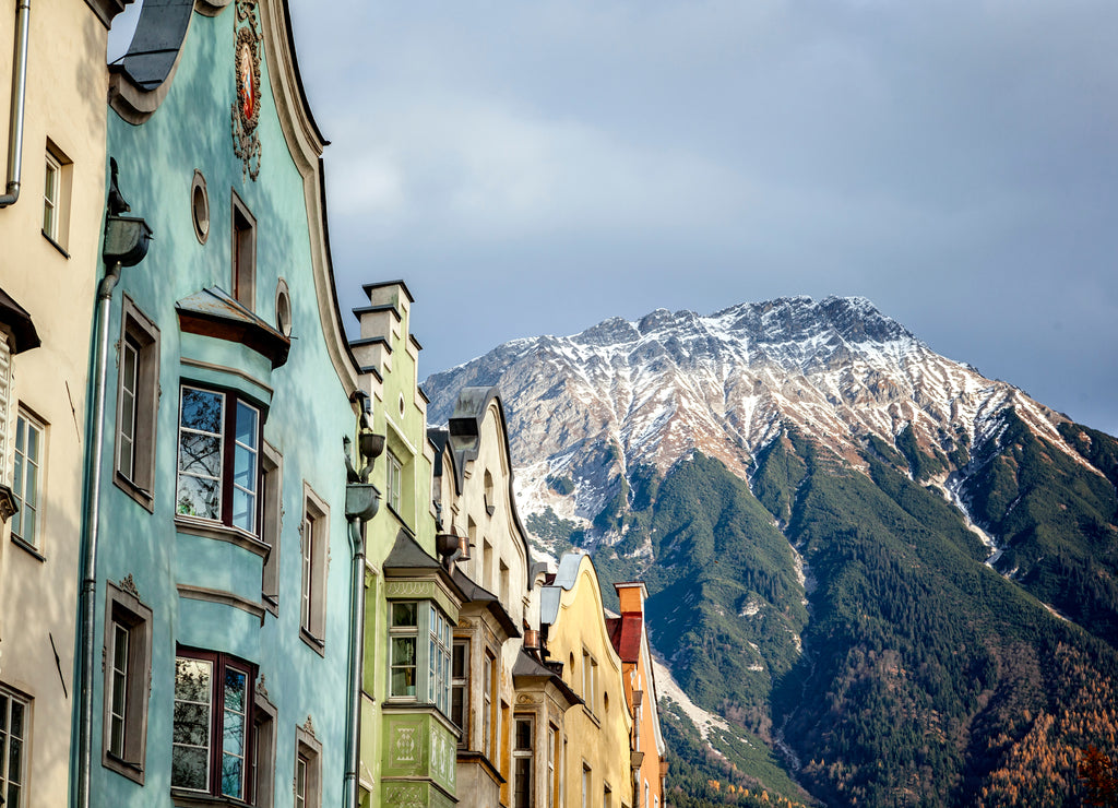 Beautiful cityscape. Innsbruck, Austria