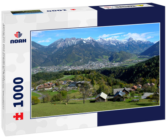 View on the local city of Bludenz,Vorarlberg, Austria, Bludenz