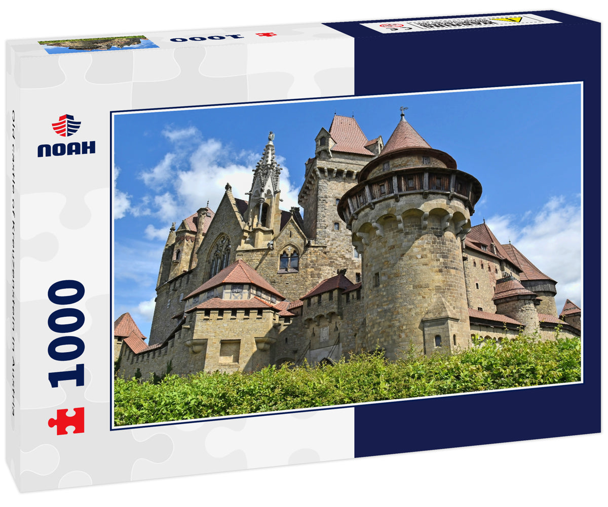 Old castle of Kreuzenstein in Austria