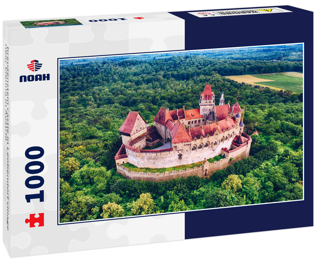 Kreuzenstein castle in Leobendorf village near Vienna in Austria