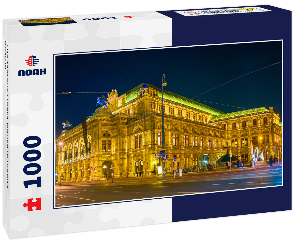 The famous Opera House in Vienna, Austria