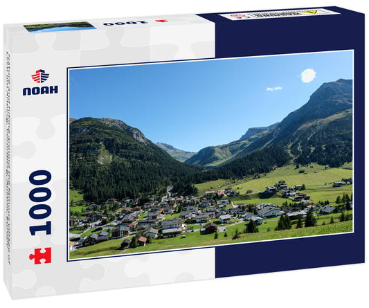 Nature and hiking around the famous village of Lech am Arlberg, Vorarlberg, Austria, Europe