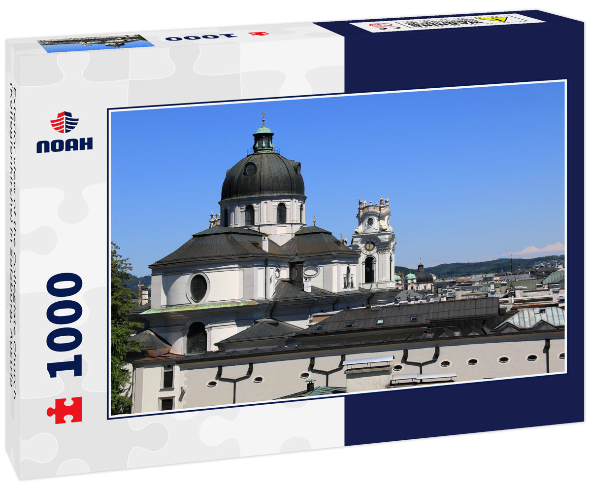 Exterior view of the Collegiate Church (Kollegienkirche) in Salzburg, Austria