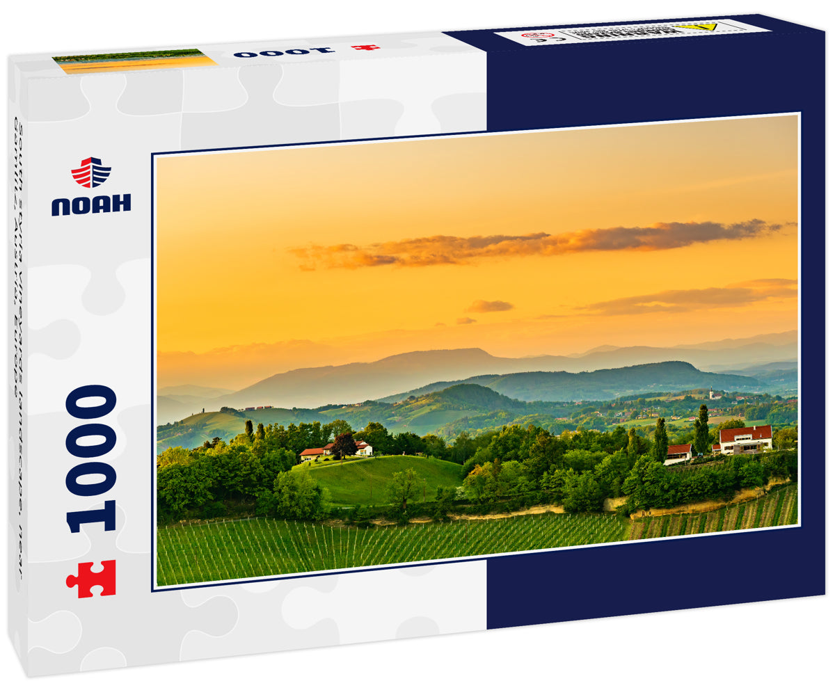 South styria vineyards landscape, near Gamlitz, Austria, Europe