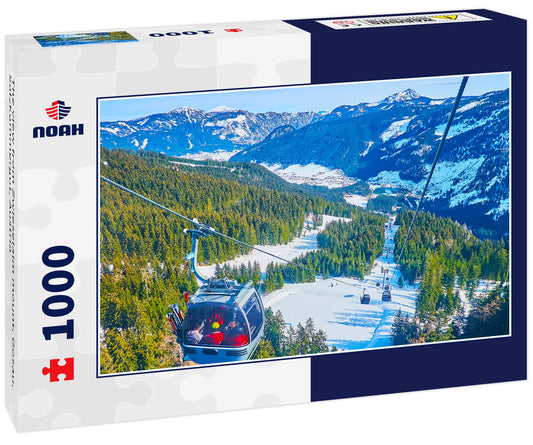 The view from Zwieselalm mount, Gosau, Salzkammergut, Austria