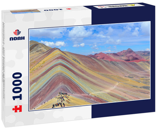 Vinicunca, also known as Rainbow Mountain, near Cusco, Peru