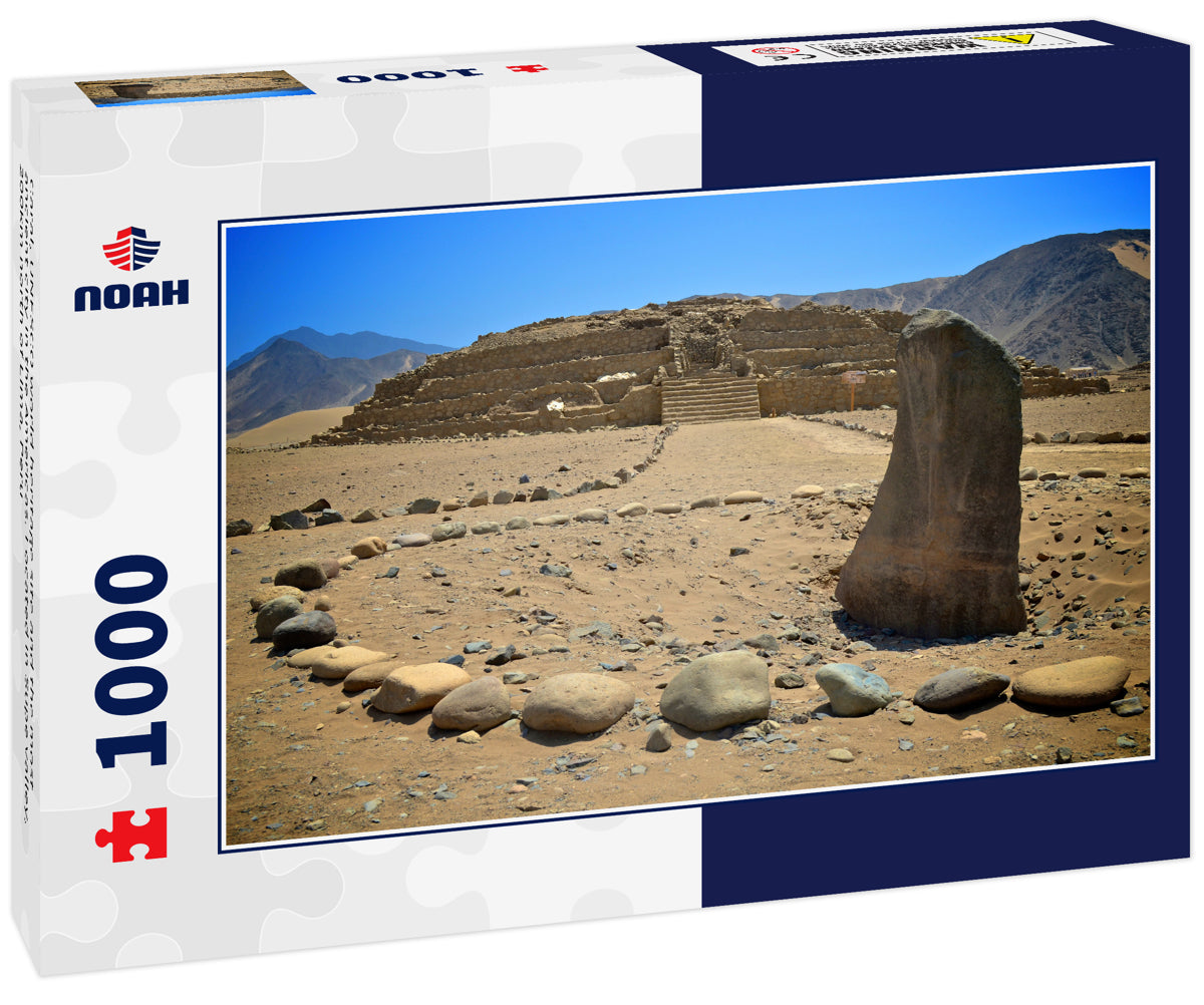 Caral, UNESCO world heritage site and the most ancient city in the Americas. Located in Supe valley, 200km north of Lima, Peru