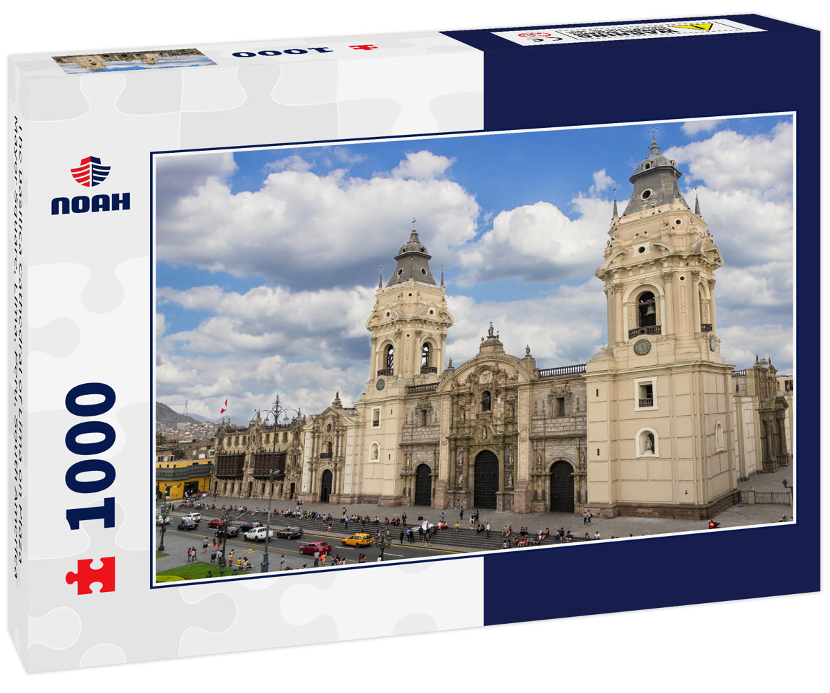 The Basilica Cathedral of Lima on Plaza Mayor Square, Lima, Peru, South America