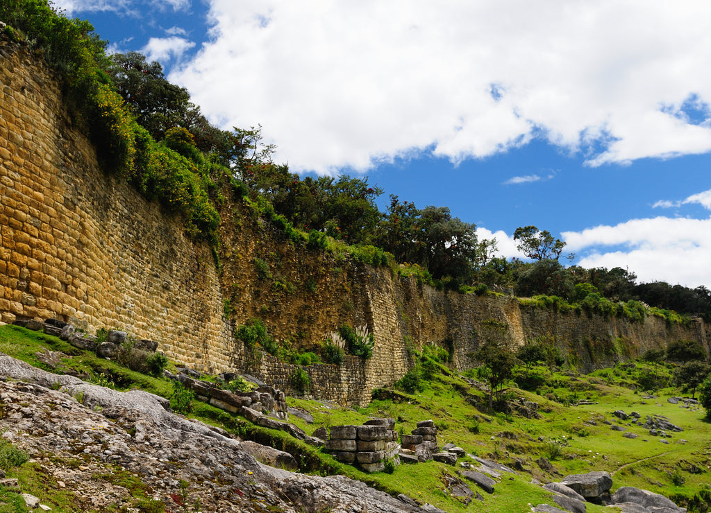 Peru, Kuelap extraordinary archeological site near Chachapoyas