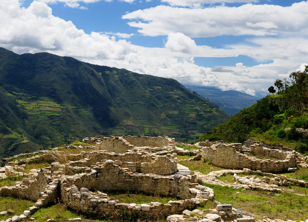 Peru, Kuelap extraordinary archeological site near Chachapoyas