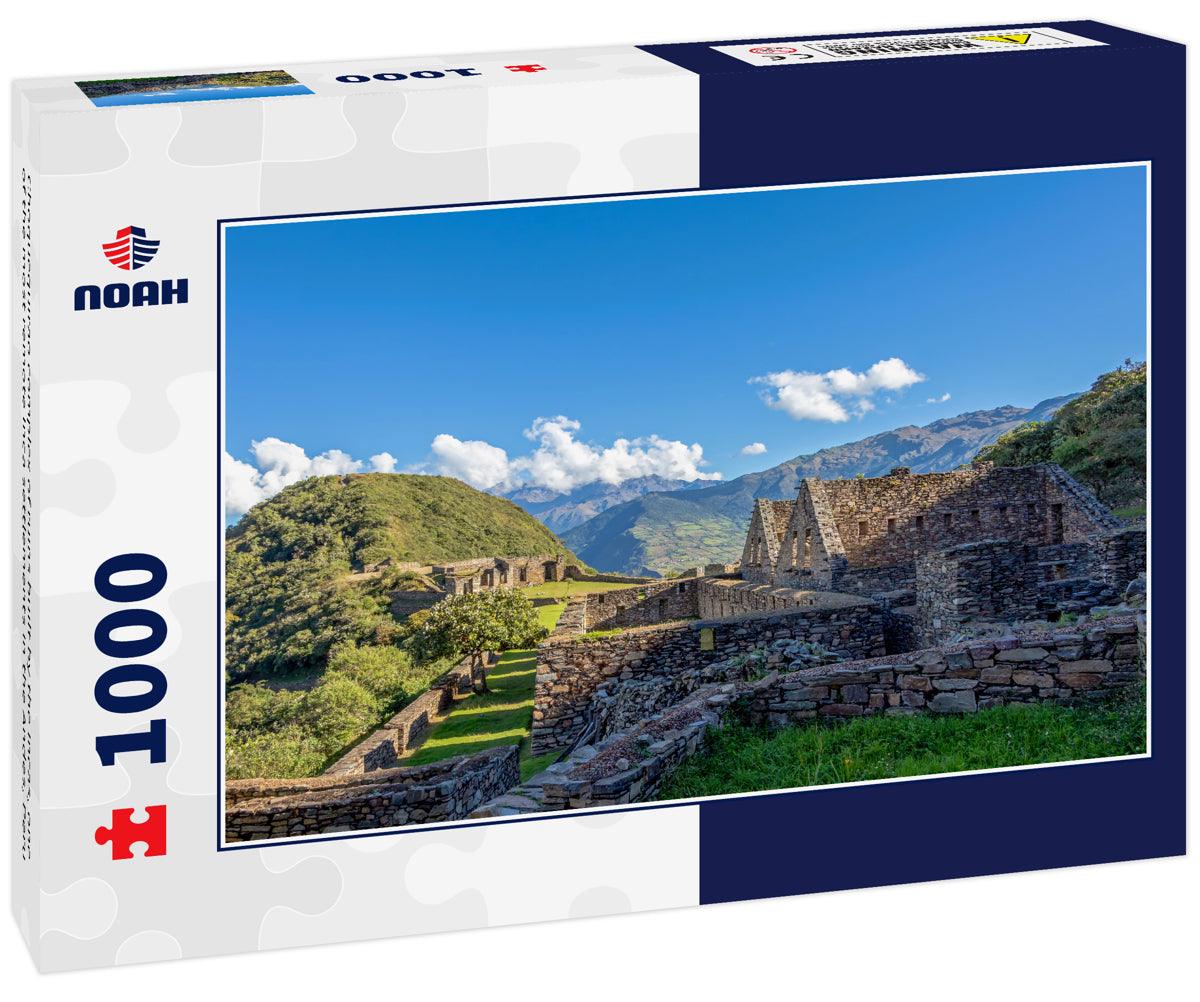 Choquequirao complex of ruins built by the Incas, one of the most remote Inca settlements in the Andes, Peru