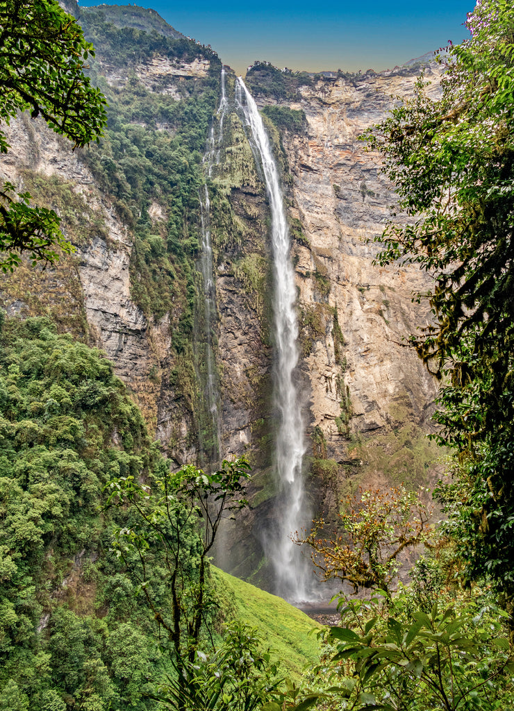Gocta highest waterfall, Amazonas, Peru