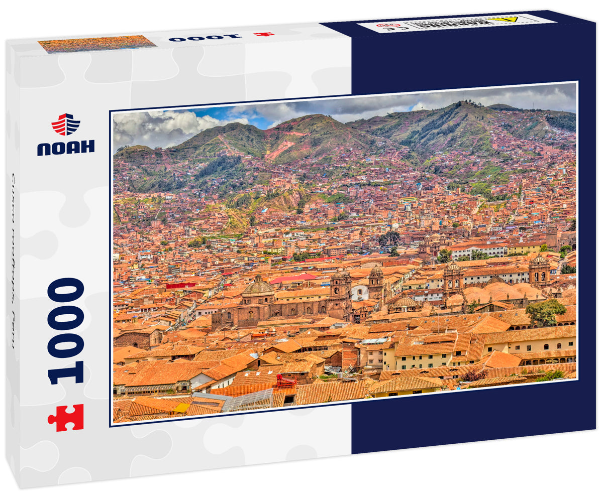 Cusco rooftops, Peru