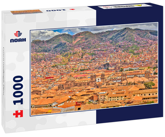 Cusco rooftops, Peru