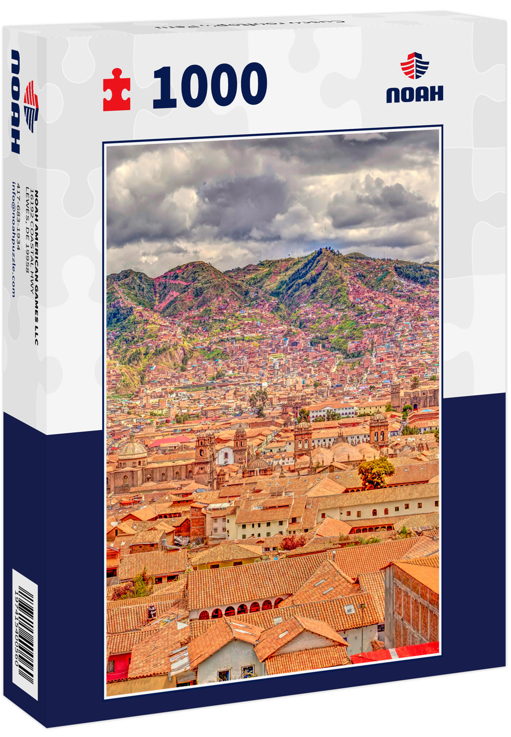 Cusco rooftops, Peru