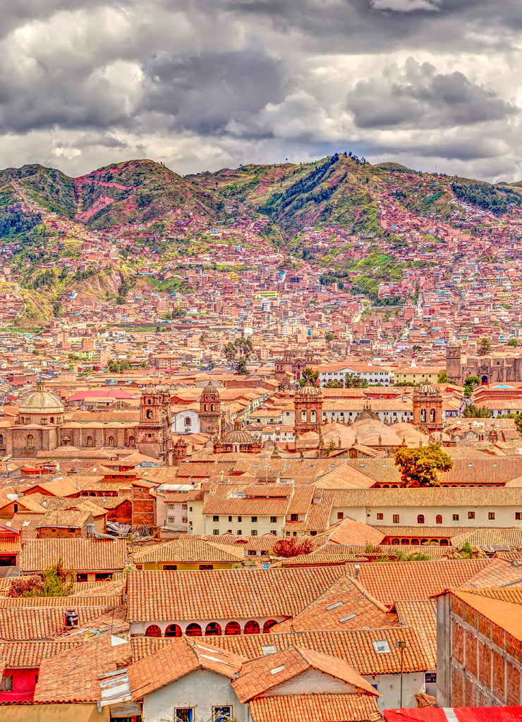 Cusco rooftops, Peru