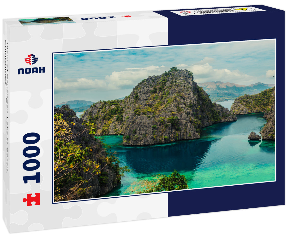 View of Kayangan Lake in Coron, Philippines