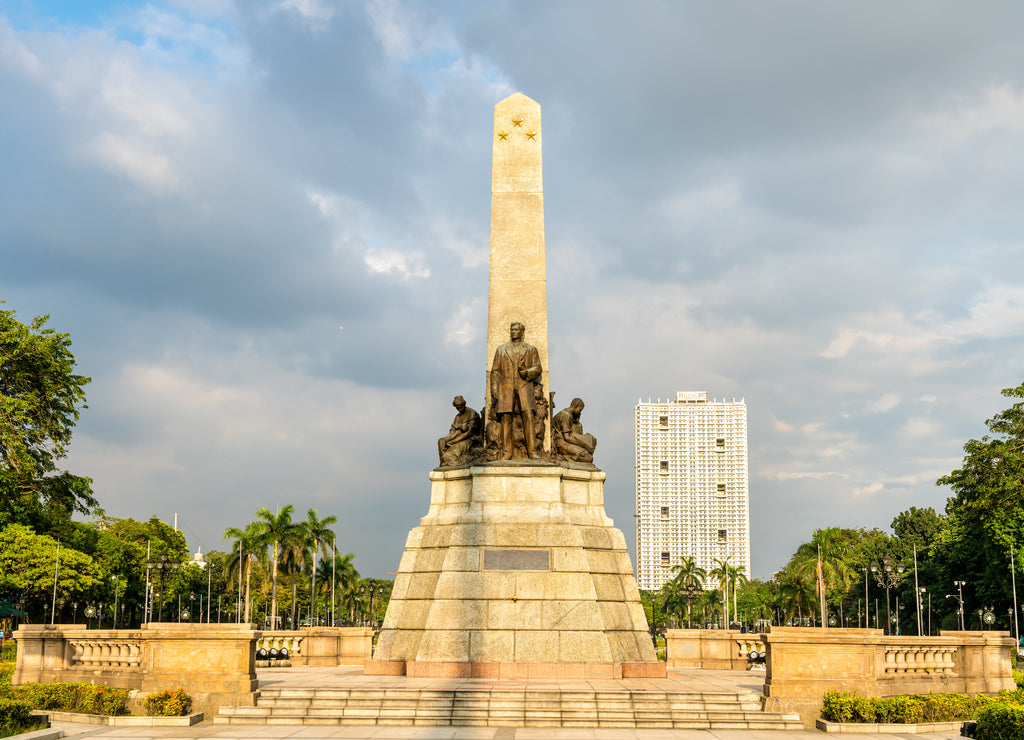 The Rizal Monument in Rizal Park - Manila, Philippines