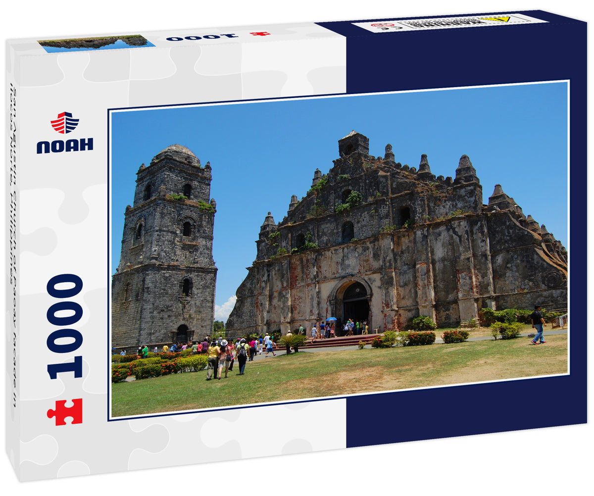 San Agustin Church of Paoay facade in Ilocos Norte, Philippines