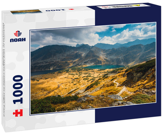 Autumn in Five lakes valley in High Tatra Mountains, Poland