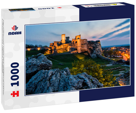 Ogrodzieniec ruins of a medieval castle. Czestochowa region, Poland