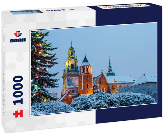 Wawel Castle in Krakow at twilight. Krakow is one of the most famous landmark in Poland