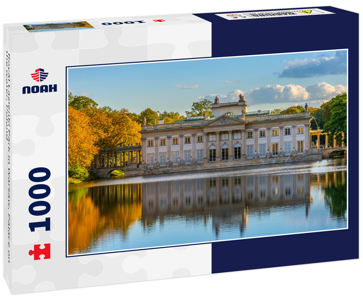 Royal Lazienki Park in Warsaw, Palace on the water, Poland