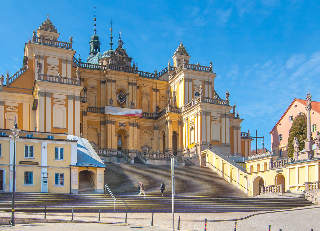 Basilica in Wambierzyce, Sanctuary in Wambierzyce, baroque pilgrimage basilica, Poland, Lower Silesia