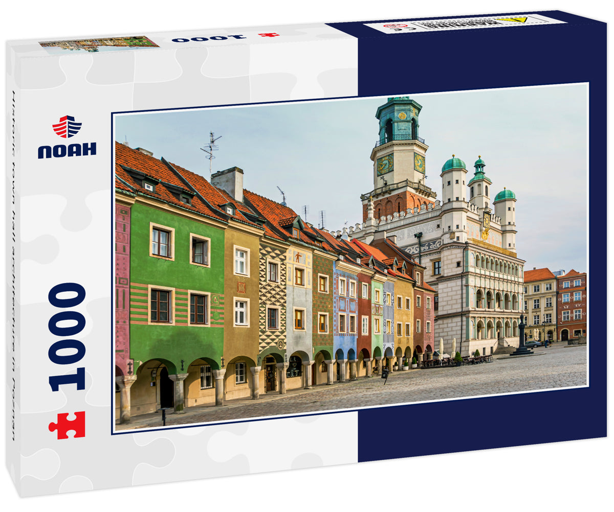 Historic town hall architecture in Poznan