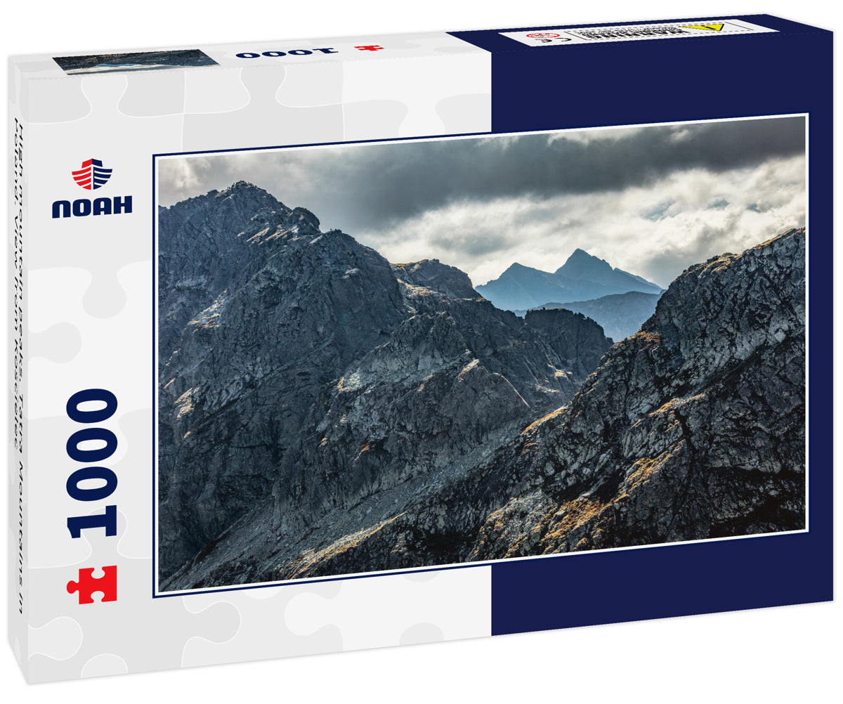 High mountain peaks. Tatra Mountains in Poland. View from Koscielec