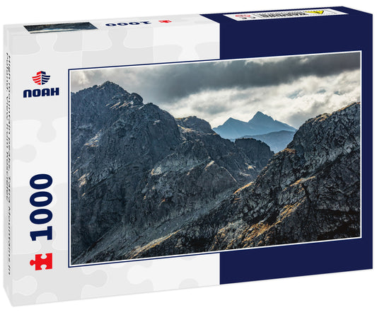 High mountain peaks. Tatra Mountains in Poland. View from Koscielec