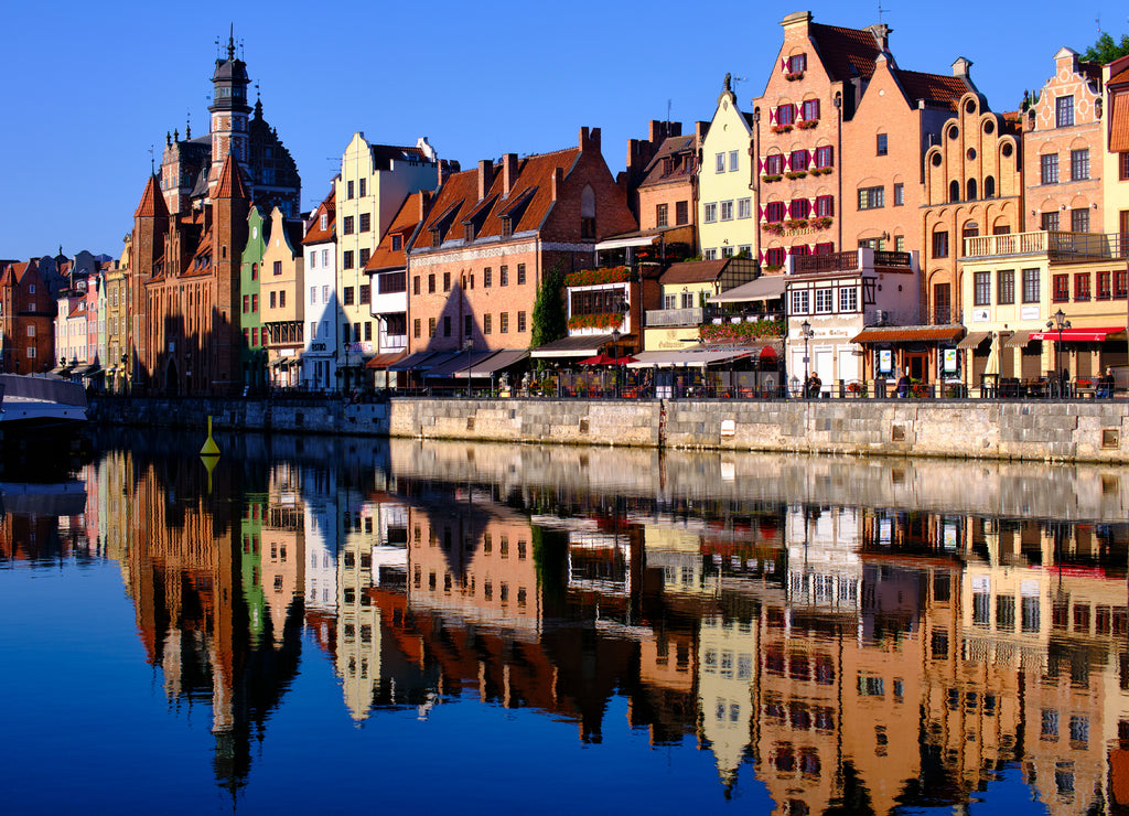 Impressions from Gdansk (Danzig in German) a port city on the Baltic coast of Poland