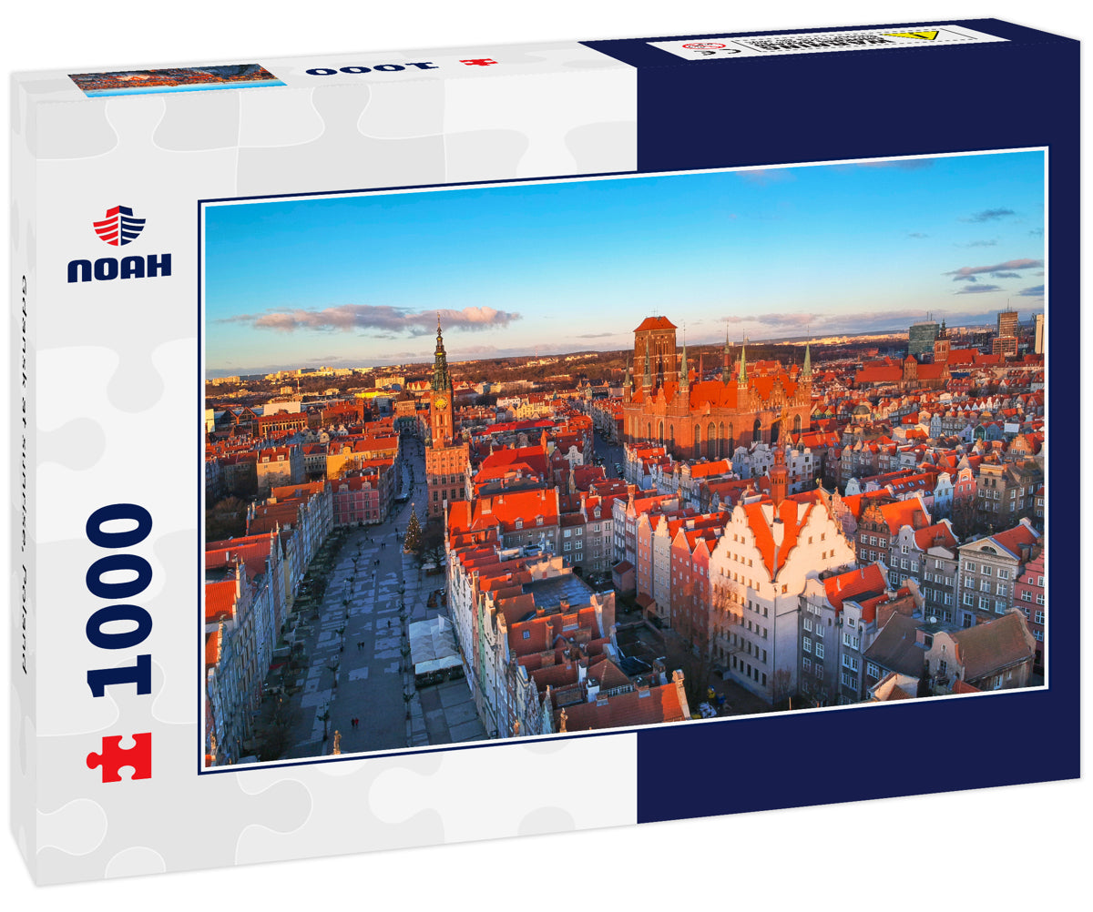 Gdansk at sunrise, Poland