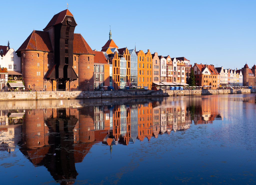 Gdansk riverfront, Poland