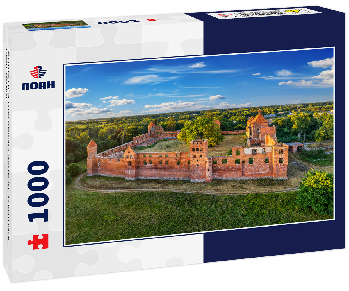 Ruins of a medieval castle in Szymbark near Ilawa