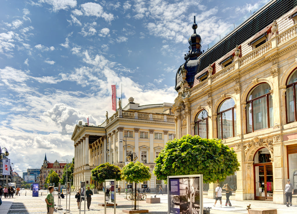 Wroclaw city center, Poland