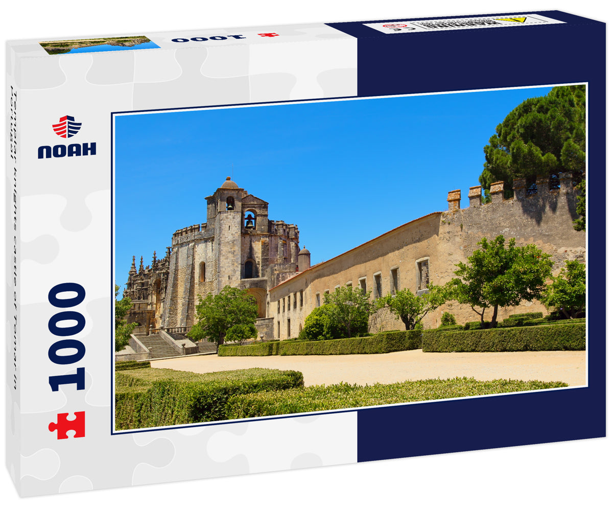 Templar knights castle of Tomar in Portugal