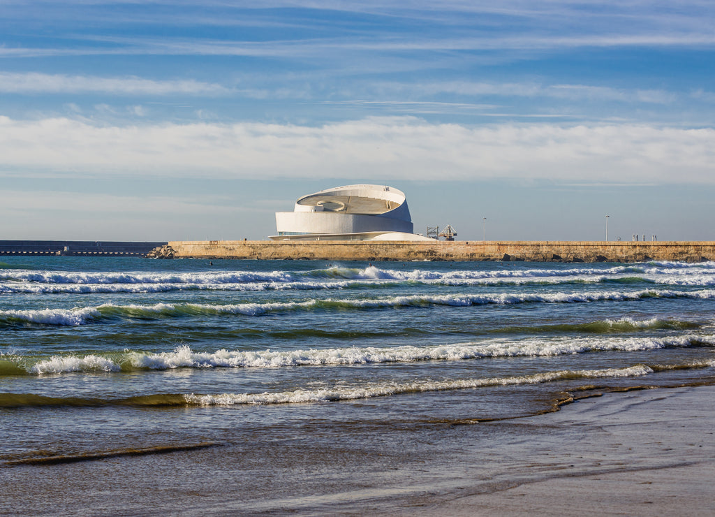 Cruise Terminal of Port of Leixoes in Matosinhos city, Portugal